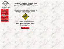 Tablet Screenshot of figurefight.com